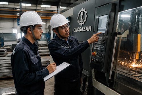 آموزش دستگاه برش CNC فلزات